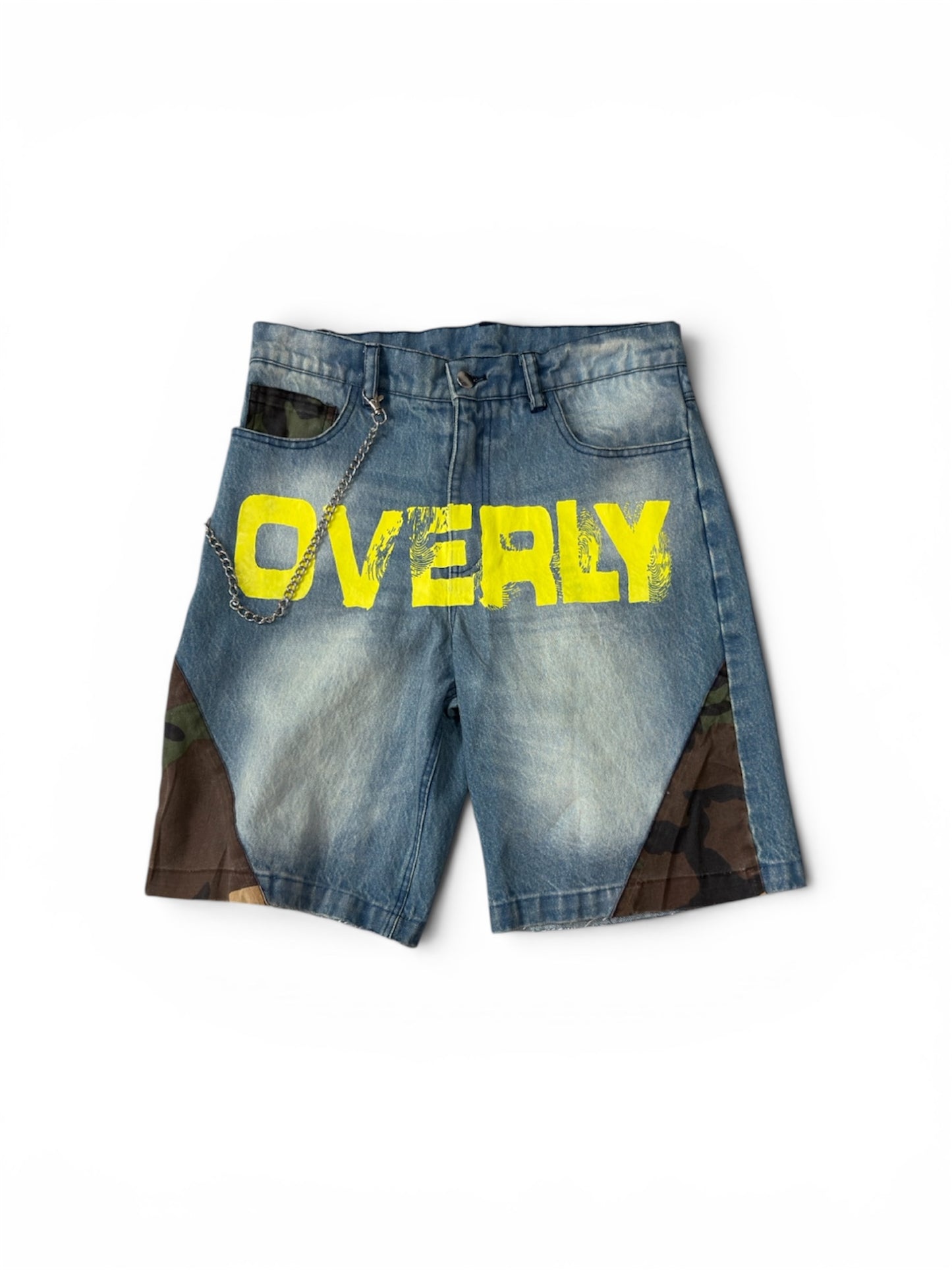 “OVERLY” Denim Jorts
