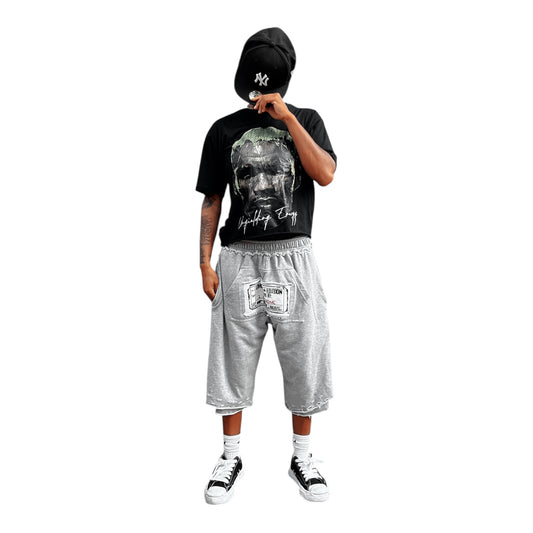 “1ofNONE” 3/4 Shorts